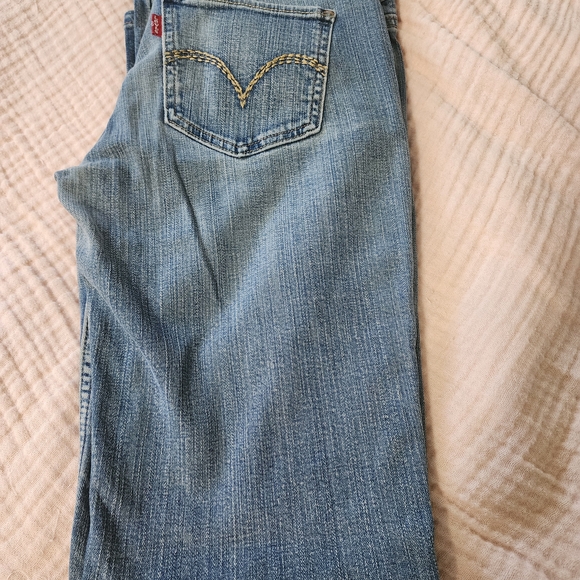 Levi's 524 Too Superlow Red Tag Jeans Size 7M - Picture 6 of 9